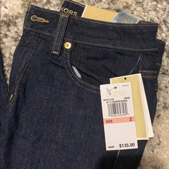 NWT Michael Michael Kors Selma Flare Jeans 2 - Picture 2 of 7